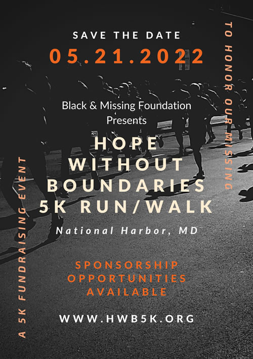 Hope Without Boundaries 5K Run/Walk, Sponsorship Opportunities